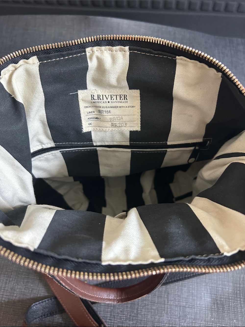 R. Riveter Otto canvas bag - Picture 13 of 14